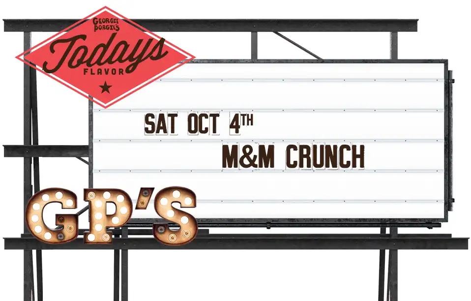 Flavor of the Day - M&M Crunch