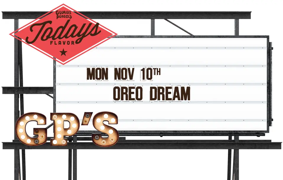 Flavor of the Day - Oreo Dream