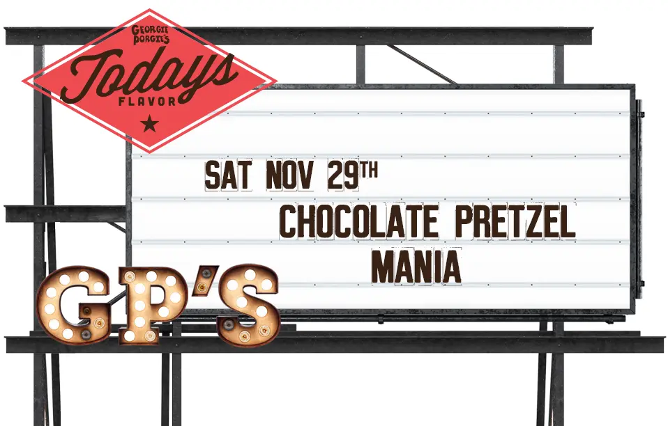 Flavor of the Day - Chocolate Pretzel Mania