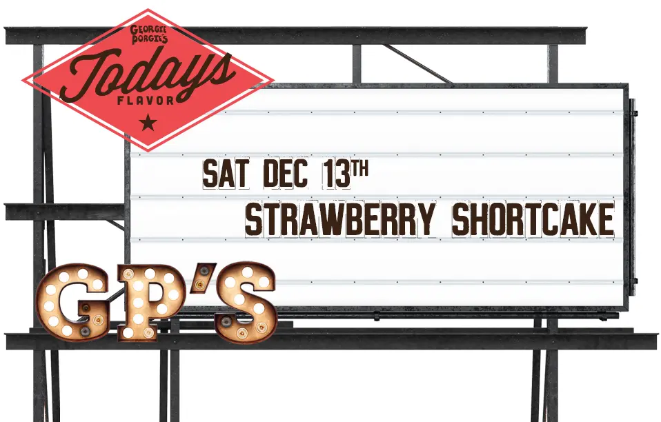 Flavor of the Day - Strawberry Shortcake Flavor of the Day - Strawberry Shortcake