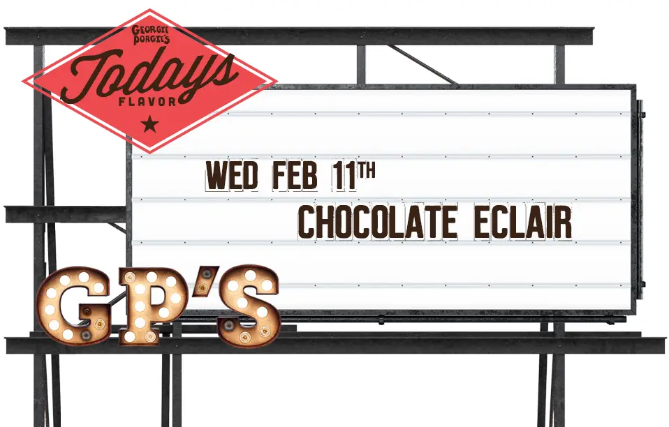 Flavor of the Day - Chocolate Eclair