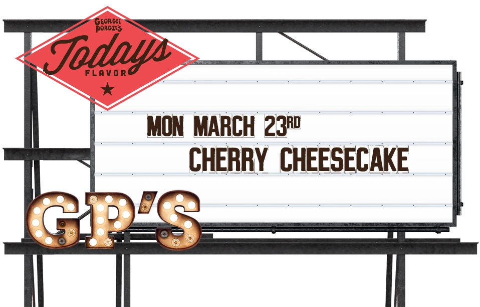 Flavor of the Day - Cherry Cheesecake Flavor of the Day - Cherry Cheesecake