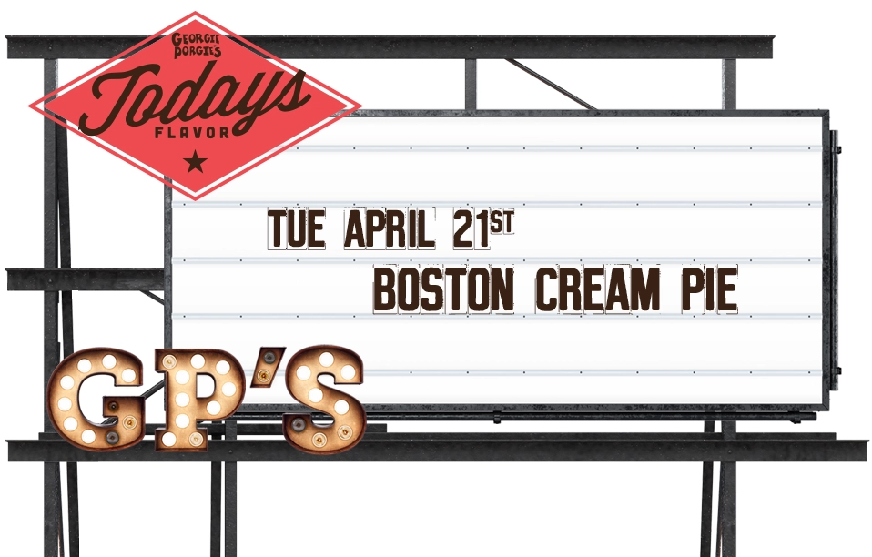 Flavor of the Day - Boston Cream Pie