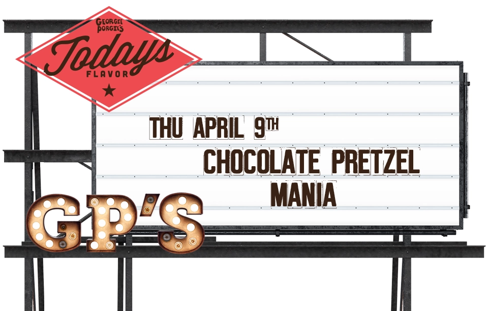 Flavor of the Day - Chocolate Pretzel Mania