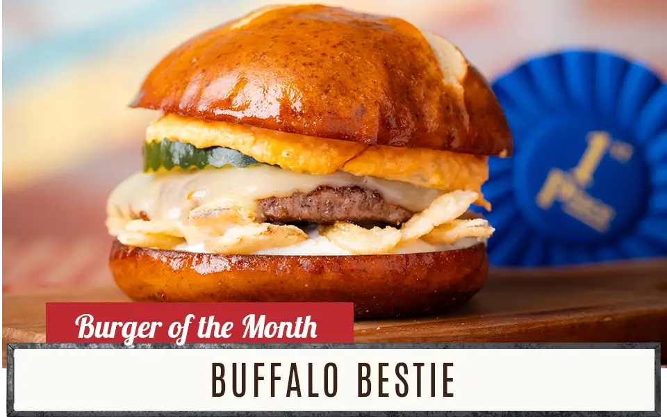 June Burger of the Month - Buffalo Bestie