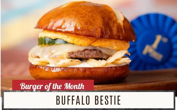 June Burger of the Month - Buffalo Bestie