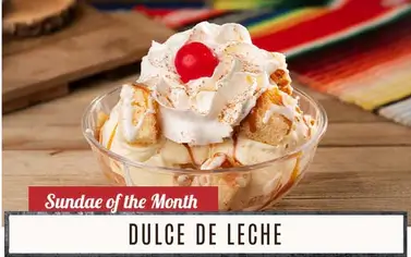 Sundae of the Month - Dulce De Leche