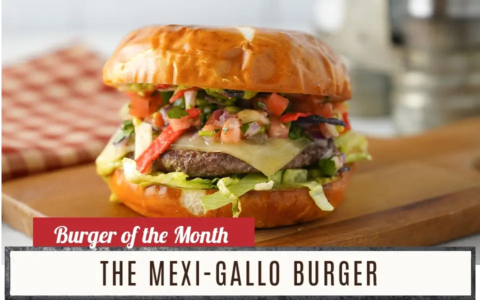 Burger of the Month - Loaded Brat Burger