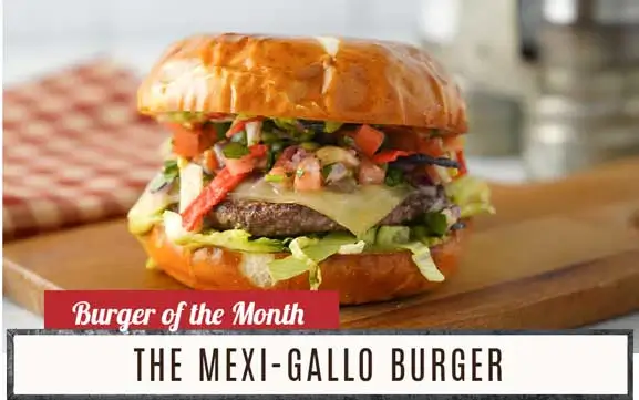 Burger of the Month - Loaded Brat Burger