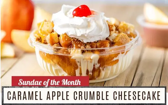 Caramel Apple Crumble Cheesecake