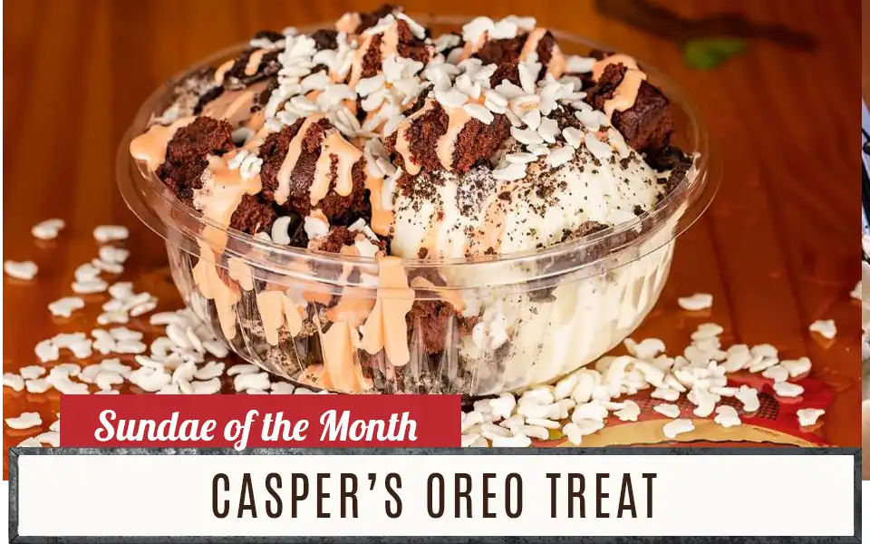 Sundae of the Month - Casper's Oreo Treat